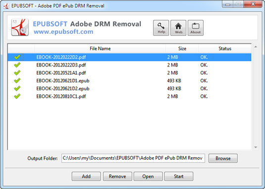 adobe pdf epub drm removal
